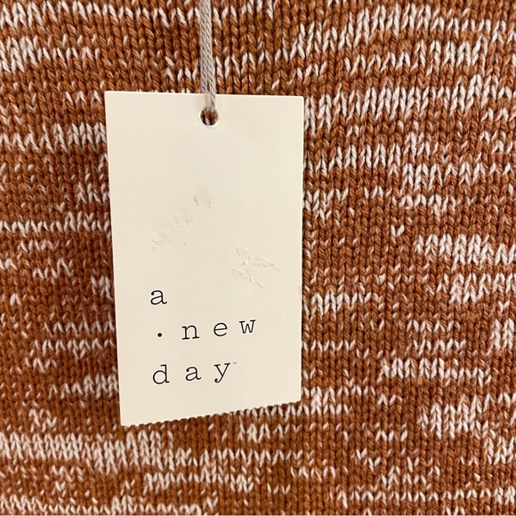 A New Day Marled Crewneck Sweater Rust - XL - Picture 5 of 6